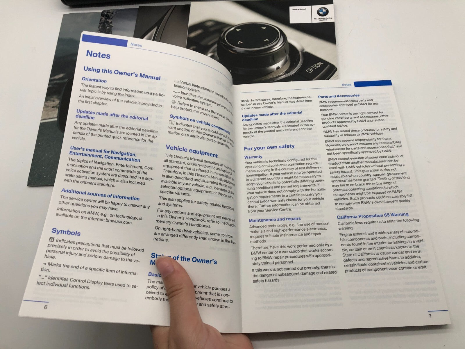 2014 BMW 3 Series Sedan Owners Manual Set with Case OEM A01B13020