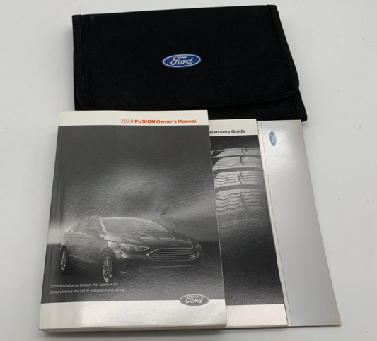 2020 Ford Fusion Owners Manual Set with Case OEM C01B52008