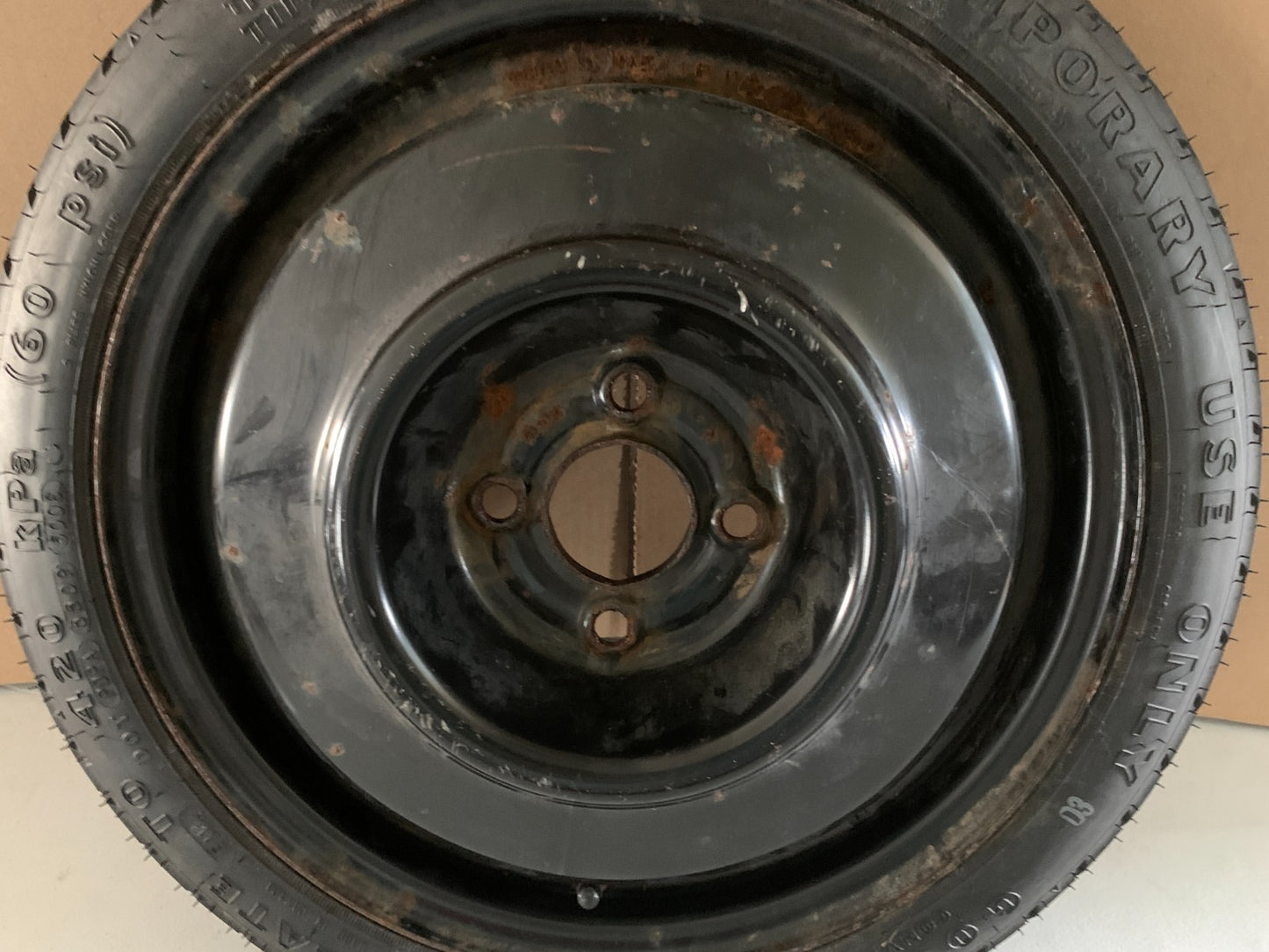 2005-2010 Chevrolet Cobalt 15" Spare Tire Wheel Compact Donut 4 Lugs T115/70D15