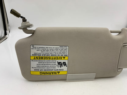 2010-2014 Subaru Legacy Passenger Sun Visor Gray OEM B03B31004