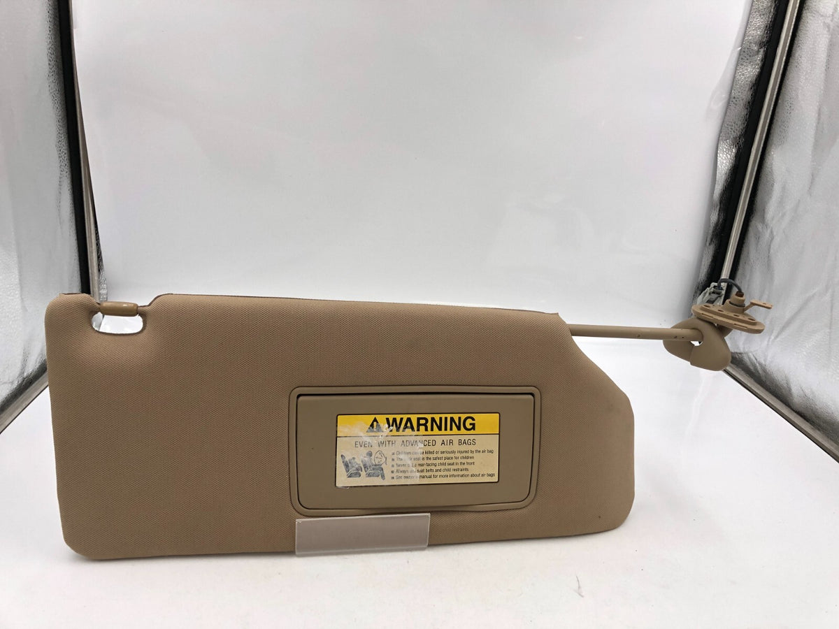 2006-2010 Honda Odyssey Passenger Sun Visor Tan Illuminated OEM C03B19019