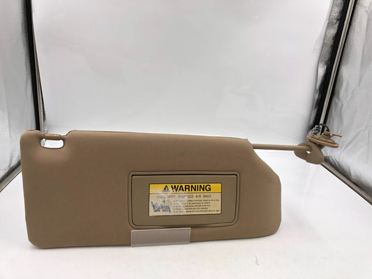 2006-2010 Honda Odyssey Passenger Sun Visor Tan Illuminated OEM C03B19019