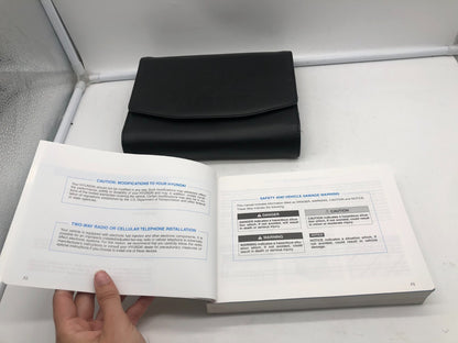 2016 Hyundai Sonata Owners Manual with Case OEM R01B08020