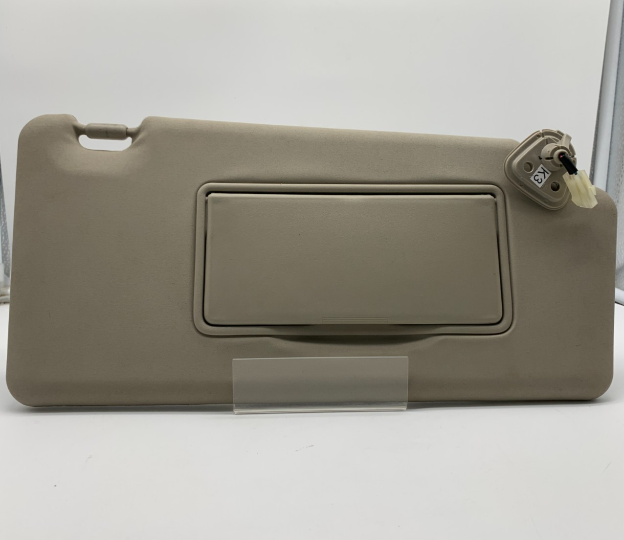 2008-2015 Nissan Rogue Passenger Visor Sunvisor Beige Illumination OEM C02B23063