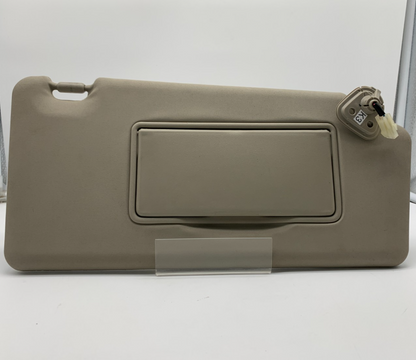 2008-2015 Nissan Rogue Passenger Visor Sunvisor Beige Illumination OEM C02B23063