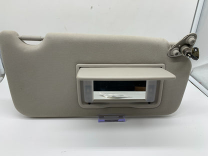 2010-2014 Subaru Legacy Passenger Sun Visor Gray Illuminated OEM A03B35004