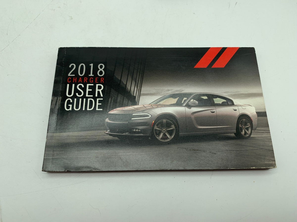2018 Dodge Charger Owners Manual Set with Case OEM R01B08004