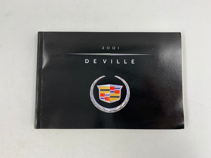 2001 Cadillac Deville Owners Manual Set with Case OEM A04B01041