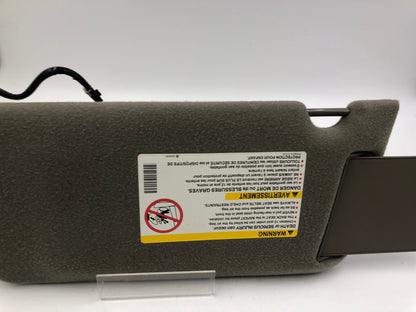 2000-2005 Chevrolet Impala Passenger Sun Visor Gray Illumination OEM A04B12030