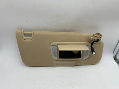 2013-2016 Toyota Avalon Passenger Sunvisor Sun Visor Beige Illuminated D03B21003