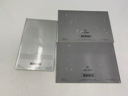 2010 Acura TSX Owners Manual Set with Case OEM C02B41026