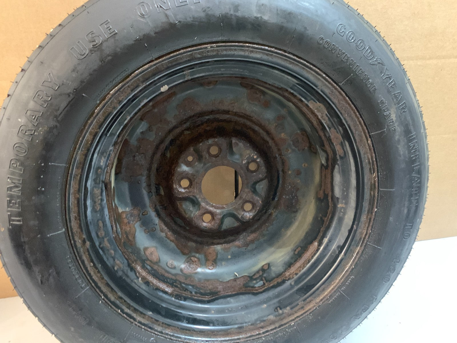 2008-2015 Chrysler Town & Country 16" Spare Tire Compact Donut T145/90D16 106M