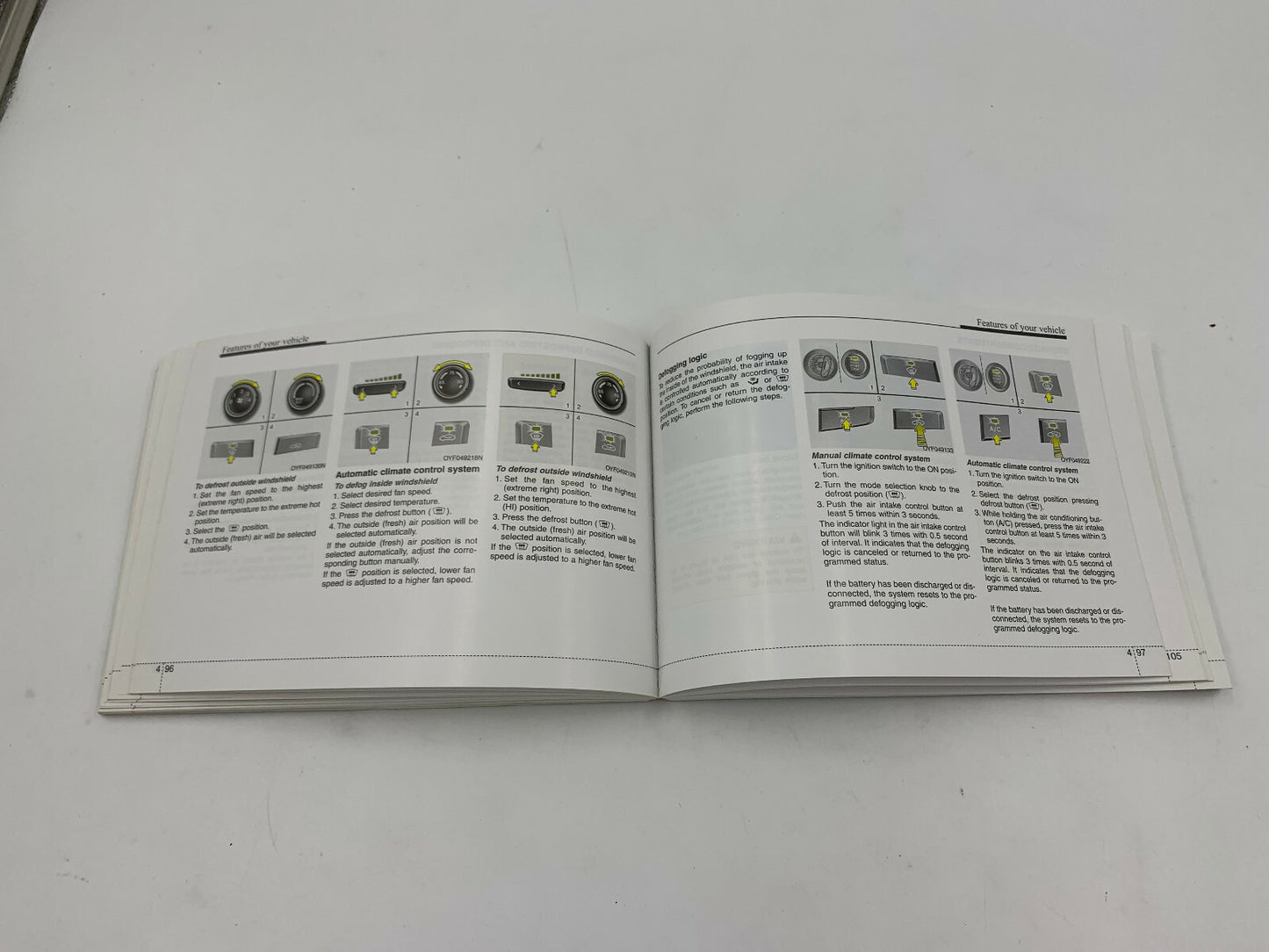 2011 Hyundai Sonata Owners Manual OEM B02B44060