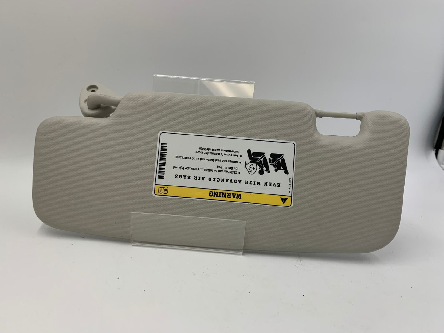 2008-2016 Smart Fortwo Passenger Sun Visor Gray OEM E02B64004