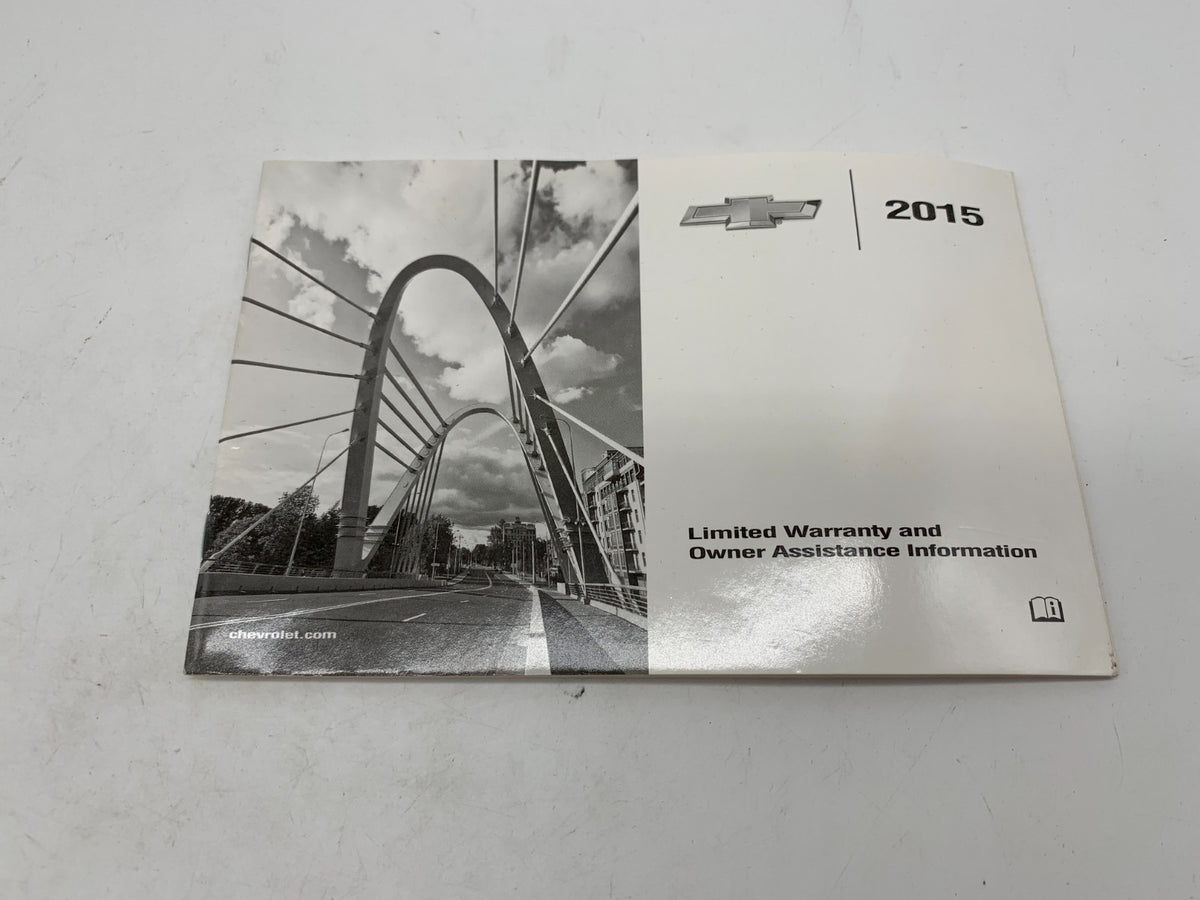 2015 Chevrolet Silverado 1500 2500 Owners Manual Set OEM D01B45020