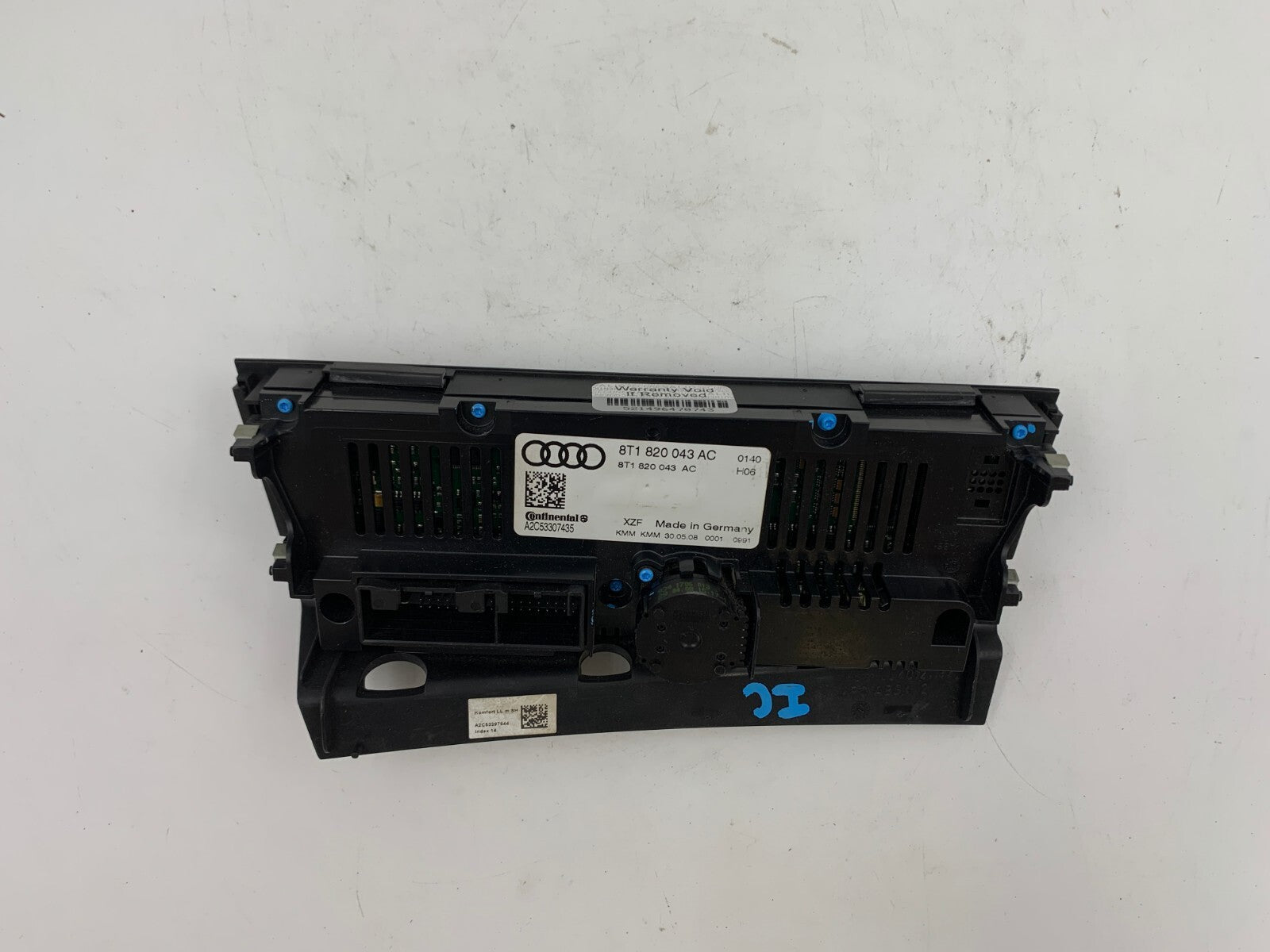 2009-2012 Audi A4 AC Heater Climate Control Temperature Unit OEM E03B59007