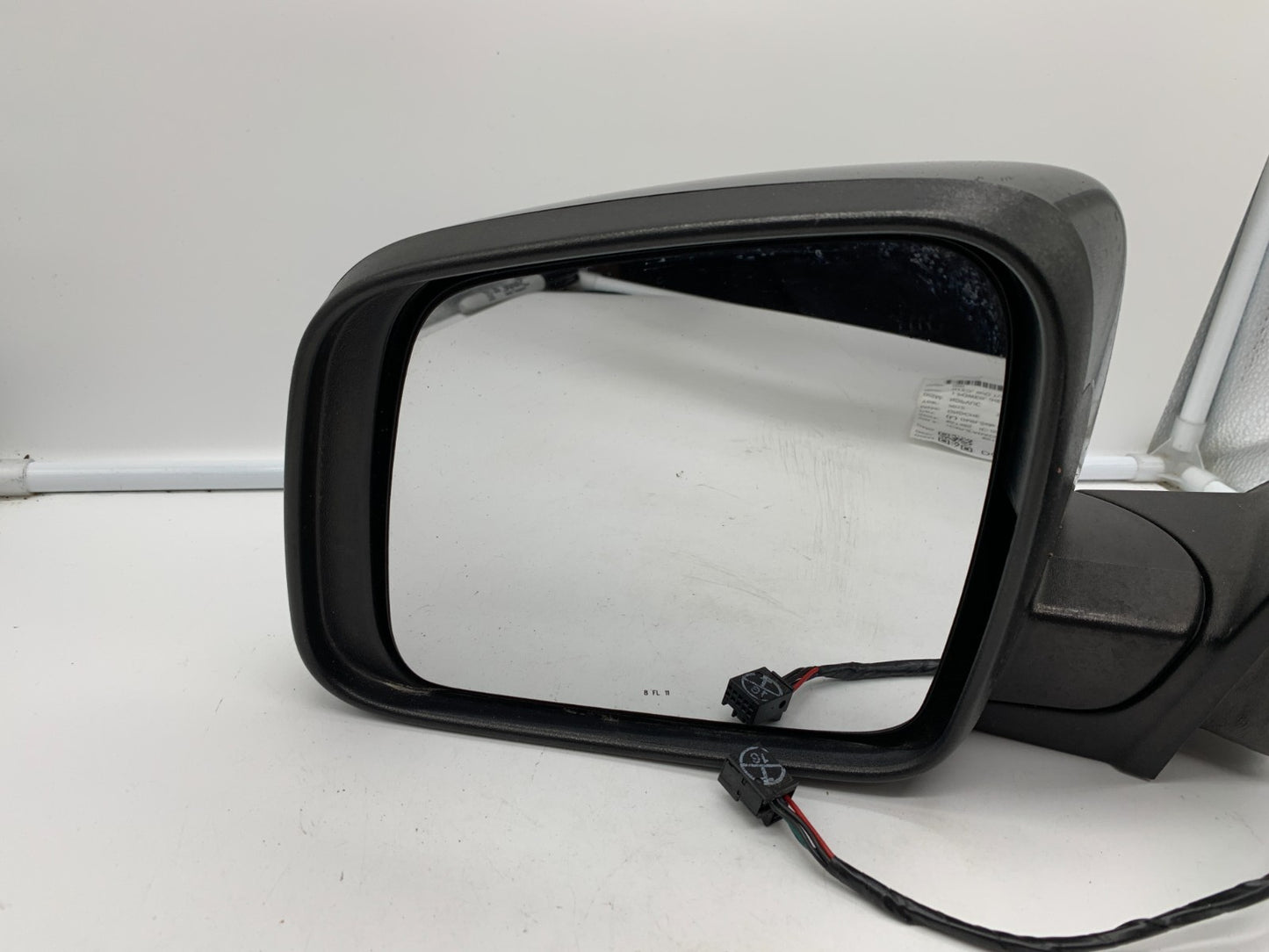 2011-2022 Jeep Grand Cherokee Driver Side View Power Door Mirror Black OEM