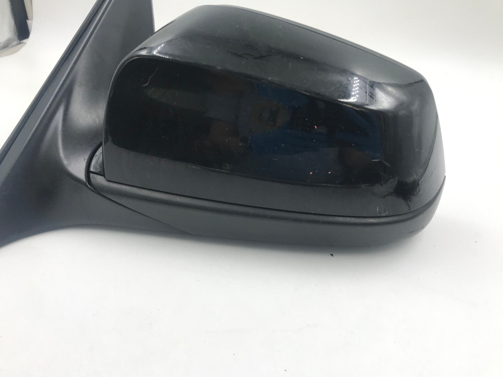 2011-2012 BMW 740i Driver Side View Power Door Mirror Black OEM D02B26002