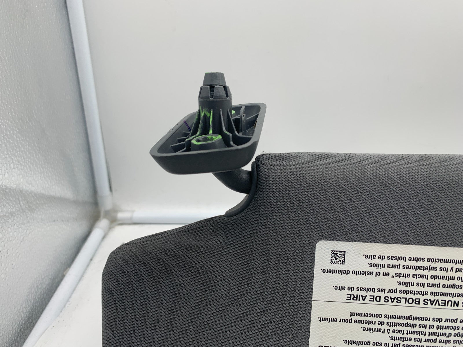 2011-2014 Ford F-150 Passenger Sun Visor Gray OEM A03B16004