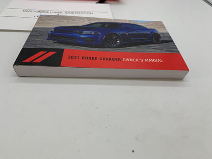 2021 Dodge Charger Owners Manual Set with Case OEM A03B13003