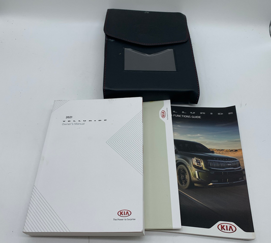 2021 Kia Telluride Owners Manual Set with Case OEM R01B30010