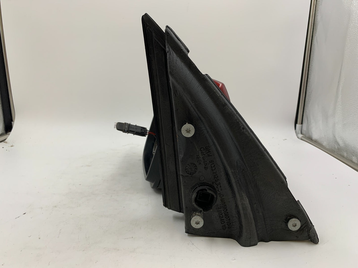 2007-2013 BMW X5 Driver Side View Power Door Mirror Red OEM C02B42002