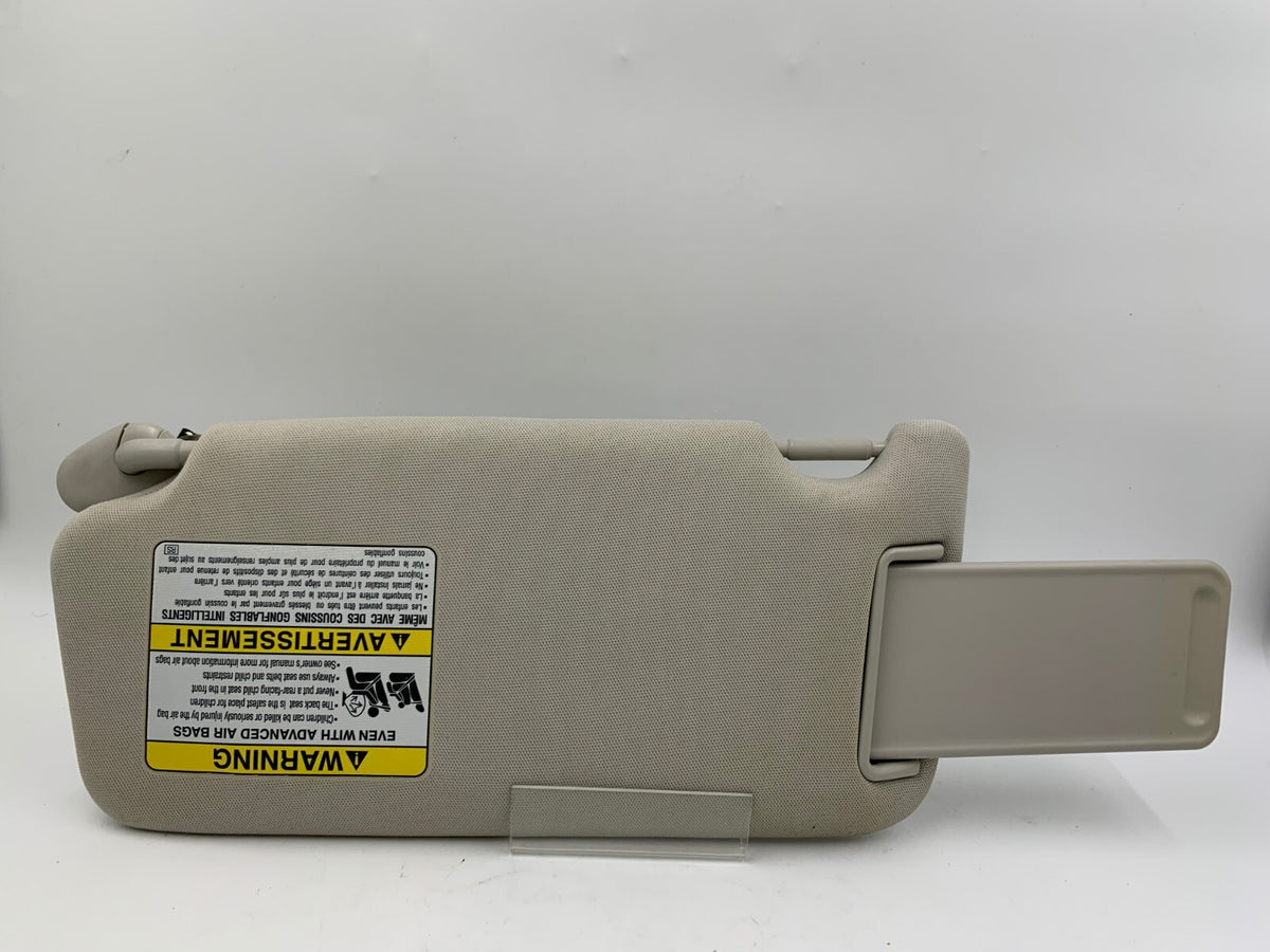 2010-2014 Subaru Legacy Passenger Sun Visor Gray Illuminated OEM D01B43010