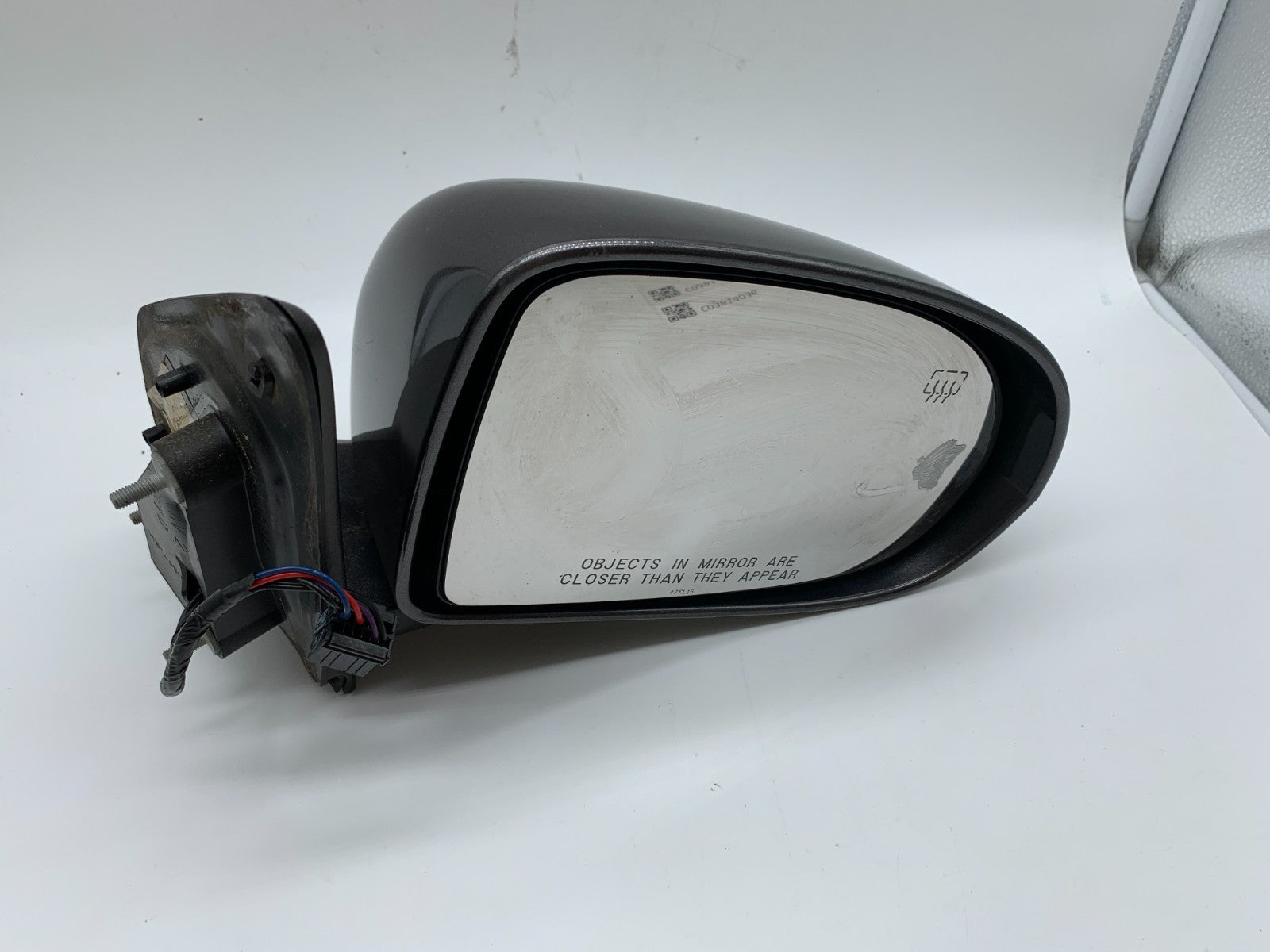 2012-2016 Jeep Compass Passenger Side View Power Door Mirror Gray OEM C03B14034