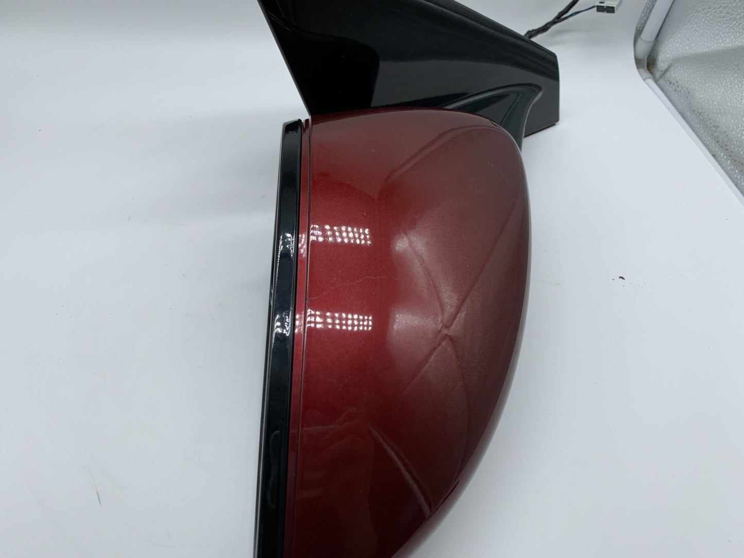 2015-2017 Chrysler 200 Passenger Side View Power Door Mirror Red OEM C03B03002