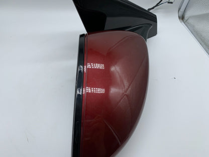 2015-2017 Chrysler 200 Passenger Side View Power Door Mirror Red OEM C03B03002
