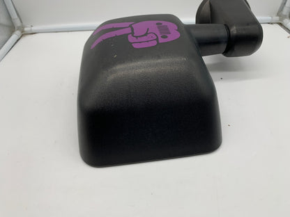 2015-2017 Jeep Wrangler Passenger Side View Manual Door Mirror Black D01B53100