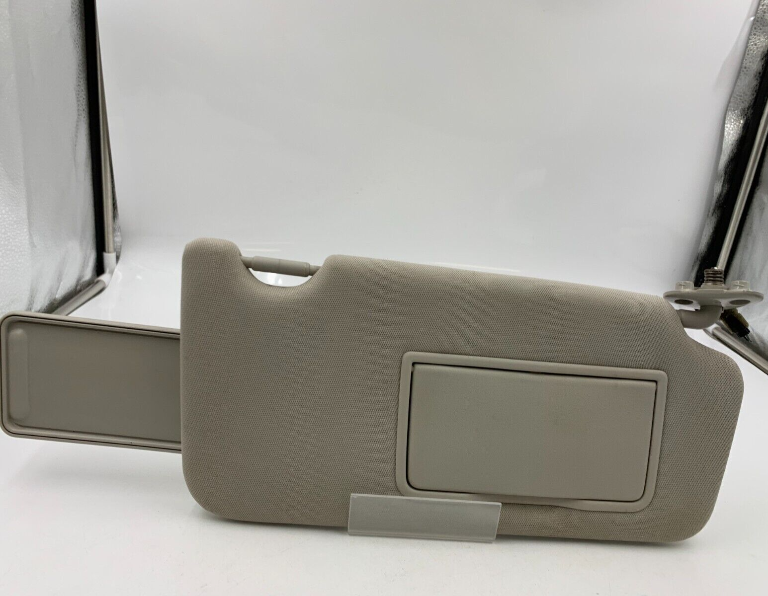 2010-2014 Subaru Legacy Passenger Sun Visor Gray Illuminated OEM D01B46082