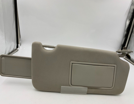2010-2014 Subaru Legacy Passenger Sun Visor Gray Illuminated OEM D01B46082