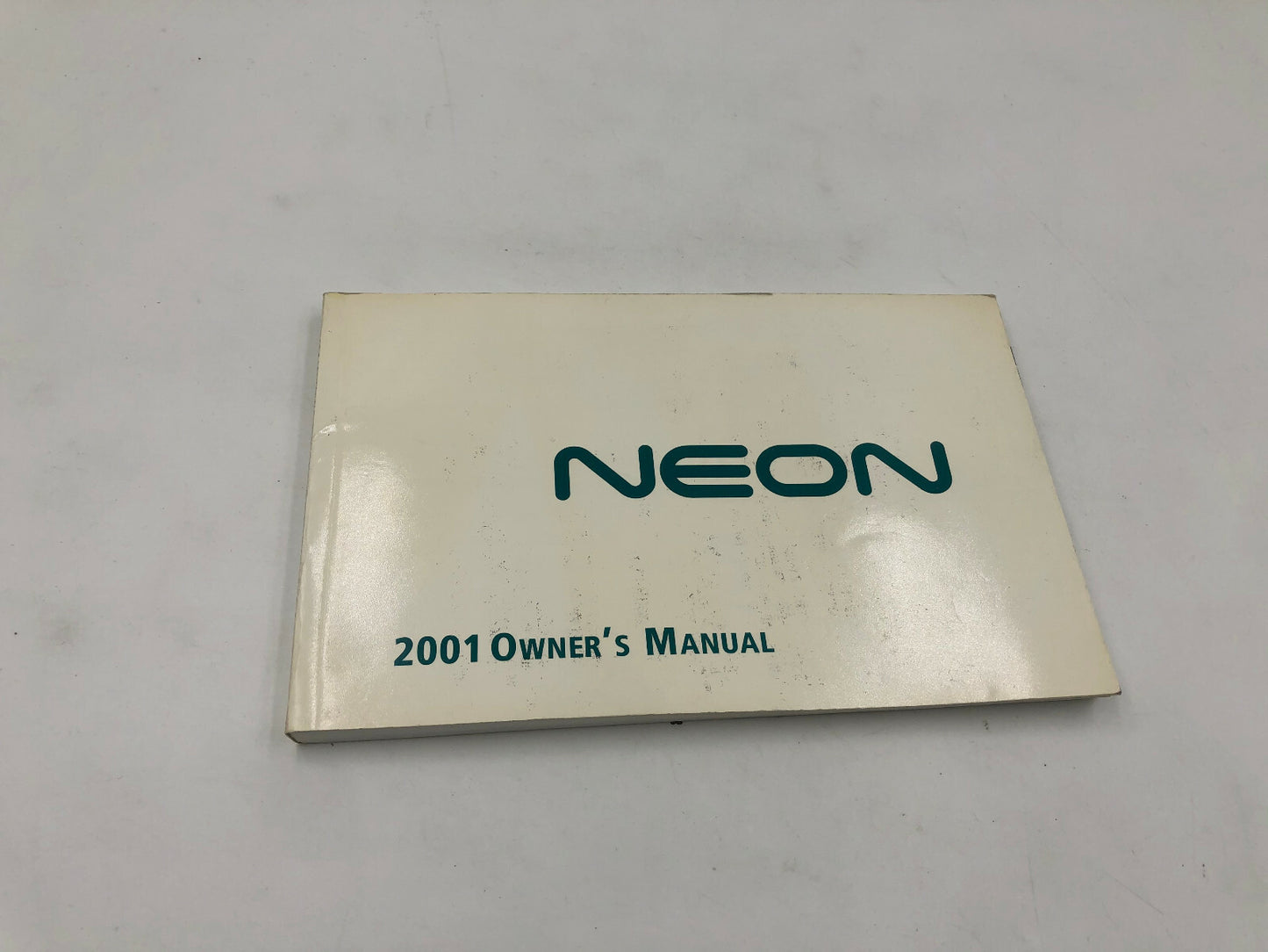 2001 Dodge Neon Owners Manual Set with Case OEM C03B67011