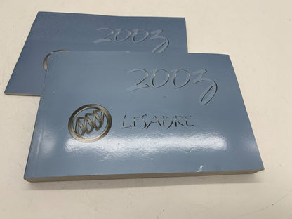 2003 Buick LeSabre Owners Manual OEM B01B24012