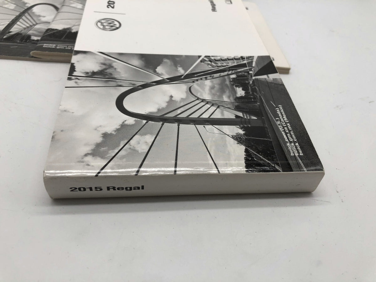 2015 Buick Regal Owners Manual Set with Case OEM R01B20015