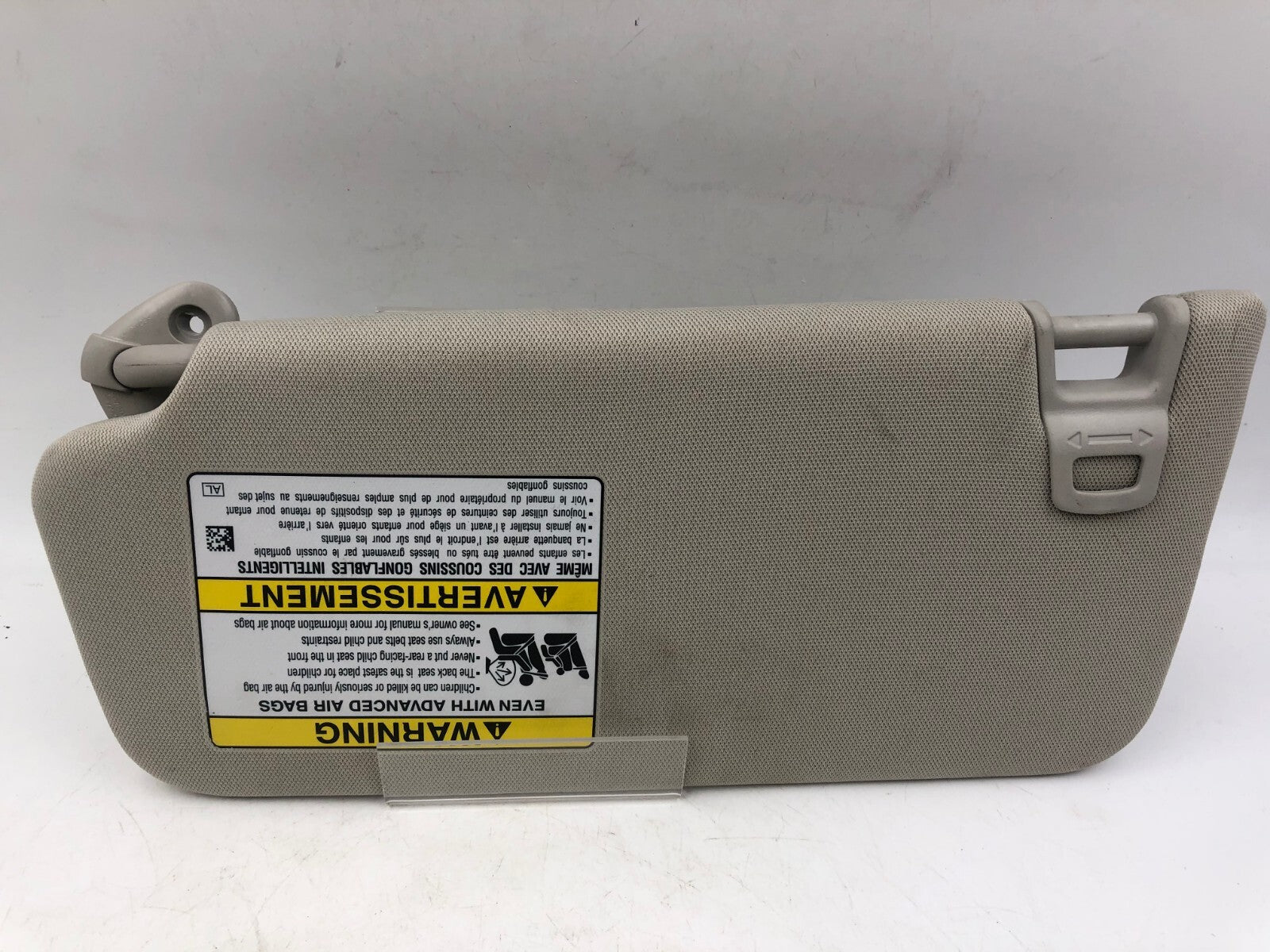 2015-2022 Subaru Legacy Passenger Sun Visor Gray Illuminated OEM B02B33060