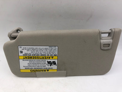 2015-2022 Subaru Legacy Passenger Sun Visor Gray Illuminated OEM B02B33060