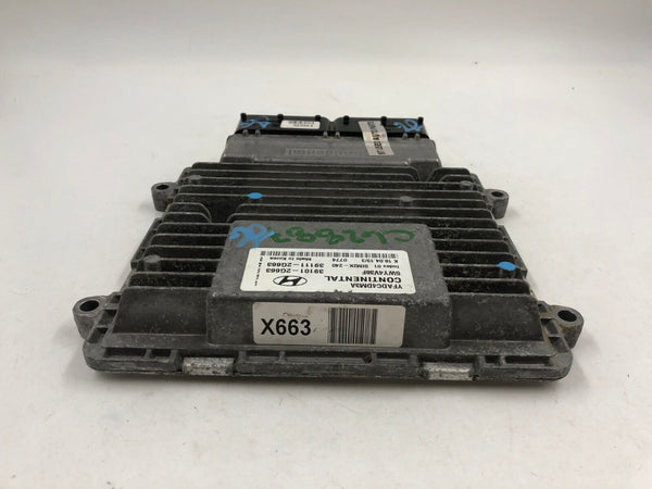 2011-2014 Hyundai Sonata Engine Control Module Unit ECU ECM OEM D02B24036