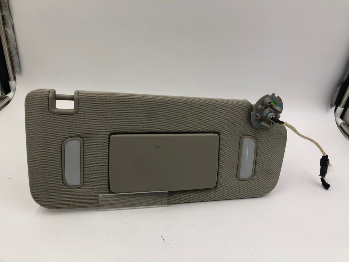 2013-2015 Chevrolet Trax Passenger Sun Visor Gray Illuminated OEM C03B17020