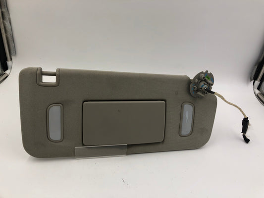 2013-2015 Chevrolet Trax Passenger Sun Visor Gray Illuminated OEM C03B17020