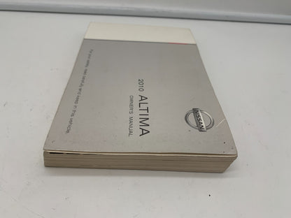 2010 Nissan Altima Owners Manual OEM A02B09013