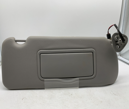 2004-2009 Cadillac SRX Passenger Sun Visor Illuminated Gray OEM A04B15003