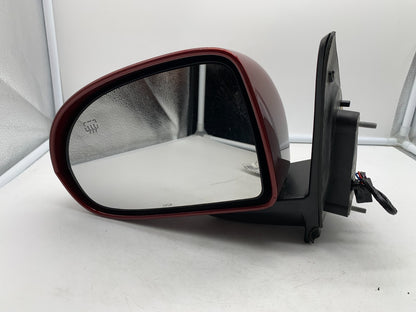 2017 Jeep Compass Driver Side View Power Door Mirror Red OEM A03B49002