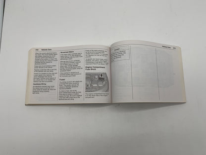 2016 Chevrolet Malibu Owners Manual OEM B04B20012