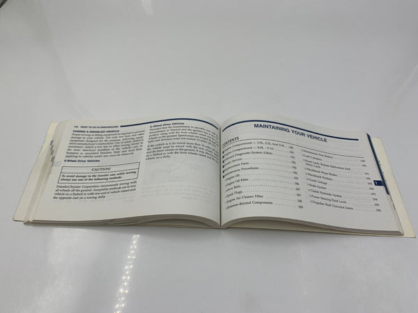 1999 Dodge Ram Pickup Owners Manual Handbook OEM G03B34015