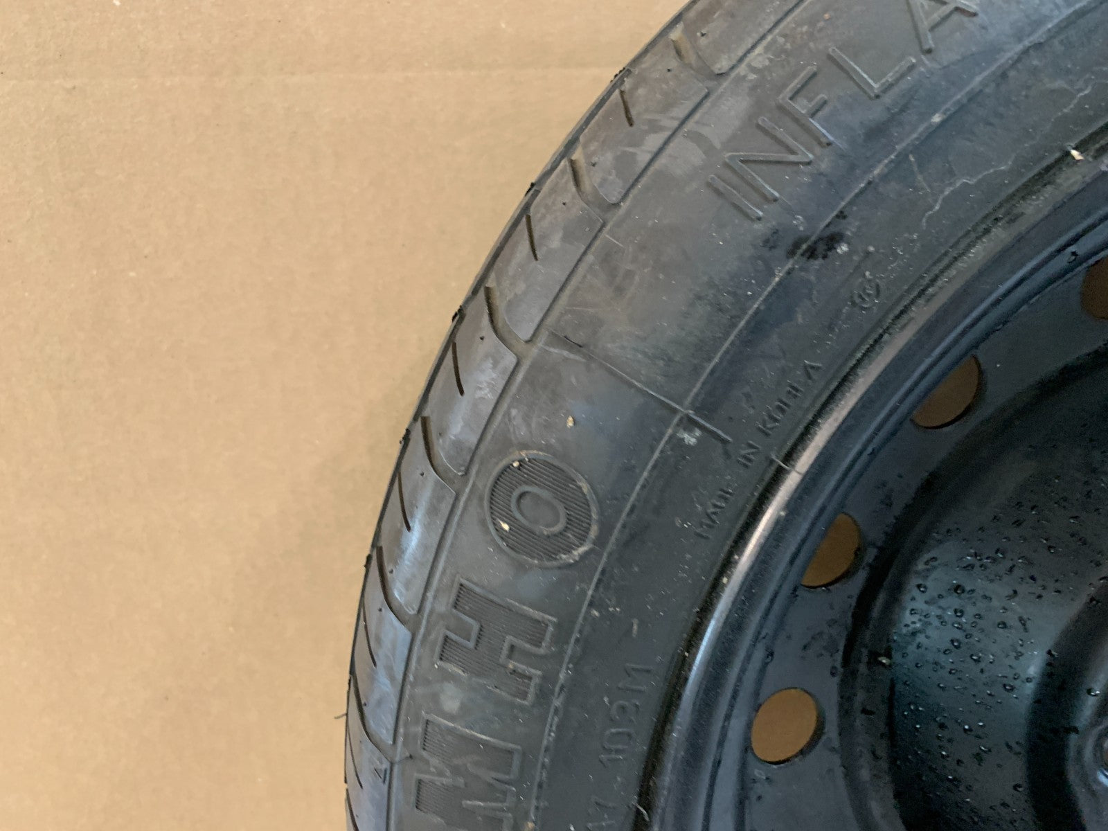 2011-2015 Kia Optima 17" Spare Tire Compact Donut T135/80D17