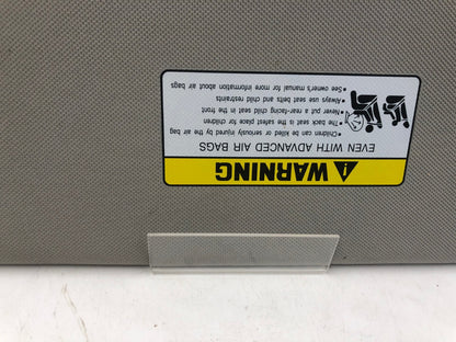 2019-2021 Hyundai Santa Fe Passenger Sun Visor Illuminated Gray OEM A02B06039