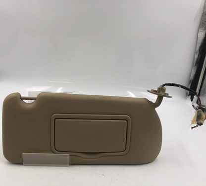 2004-2009 Cadillac SRX Passenger Sun Visor Tan Illuminated OEM A03B40038