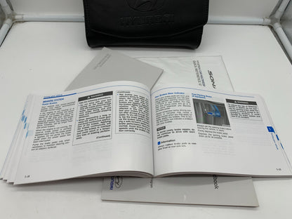 2016 Hyundai Sonata Owners Manual Set with Case OEM